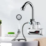 Electric Digital Display Instant Hot Water Tap With Hand Shower - Image 2