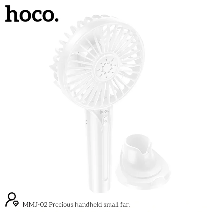 Hoco MMJ-02 Rechargeable Handheld Fan - Image 4