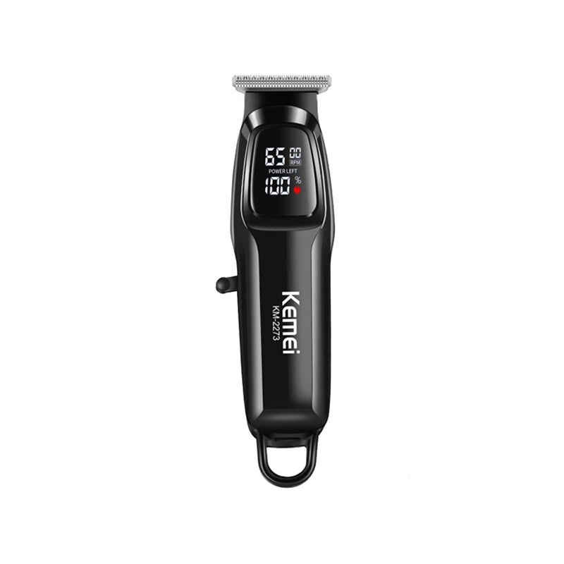 KEMEI KM-2273 Professional Mens Hair 2 KEMEI KM-2273 Professional Men's Hair Cutting Machine Wireless Trimmer LED Display - Image 1